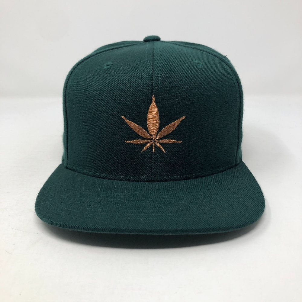 Mary Jane Smoke Plant Life Minimal Snapback Hat